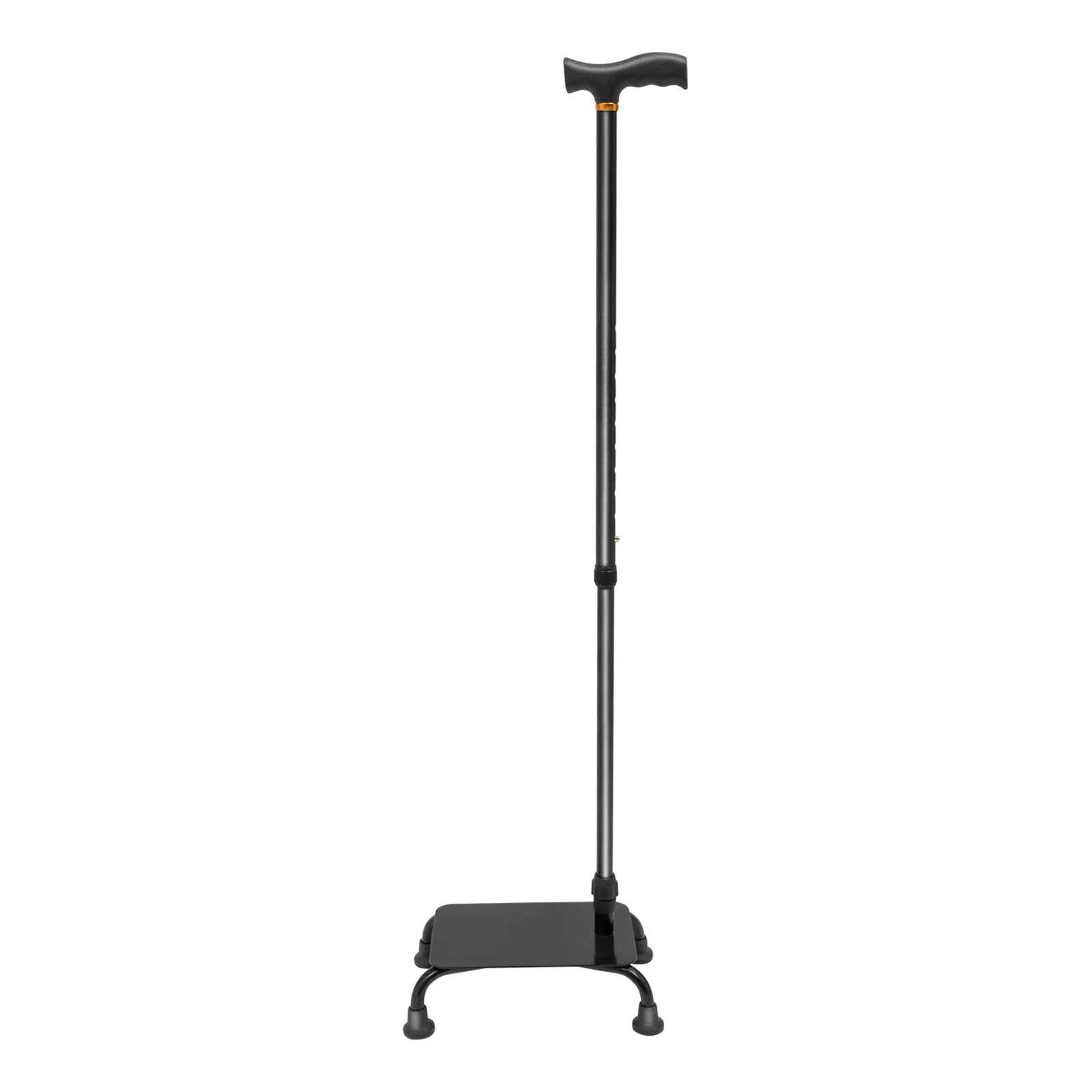 Large Pedal Stairs Cane Half Step Height Adjustable 2-in-1 Non-slip Walking Stick for Elderly