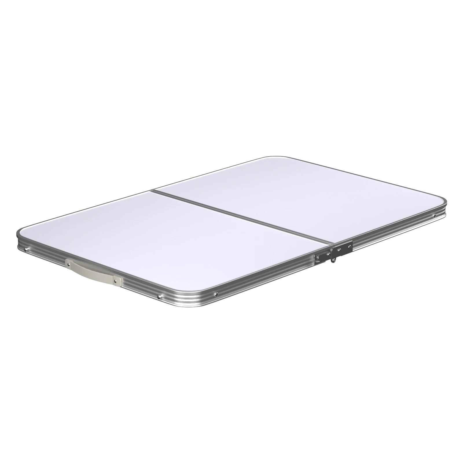 Picknick Klapptisch Aluminium Faltbare Einstellbare Tragbare Weiße Camping Tisch mit Griff Outdoor Tisch 90x60x37/67cm