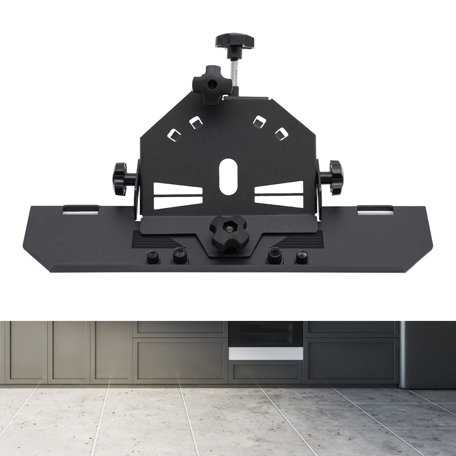 Angle Grinder Chamfer Bracket,Ceramic Tile Chamfer Stand For Cutting Ceramic Tiles, Chamfer Frame Fits 115 Or 125 Angle Grinders