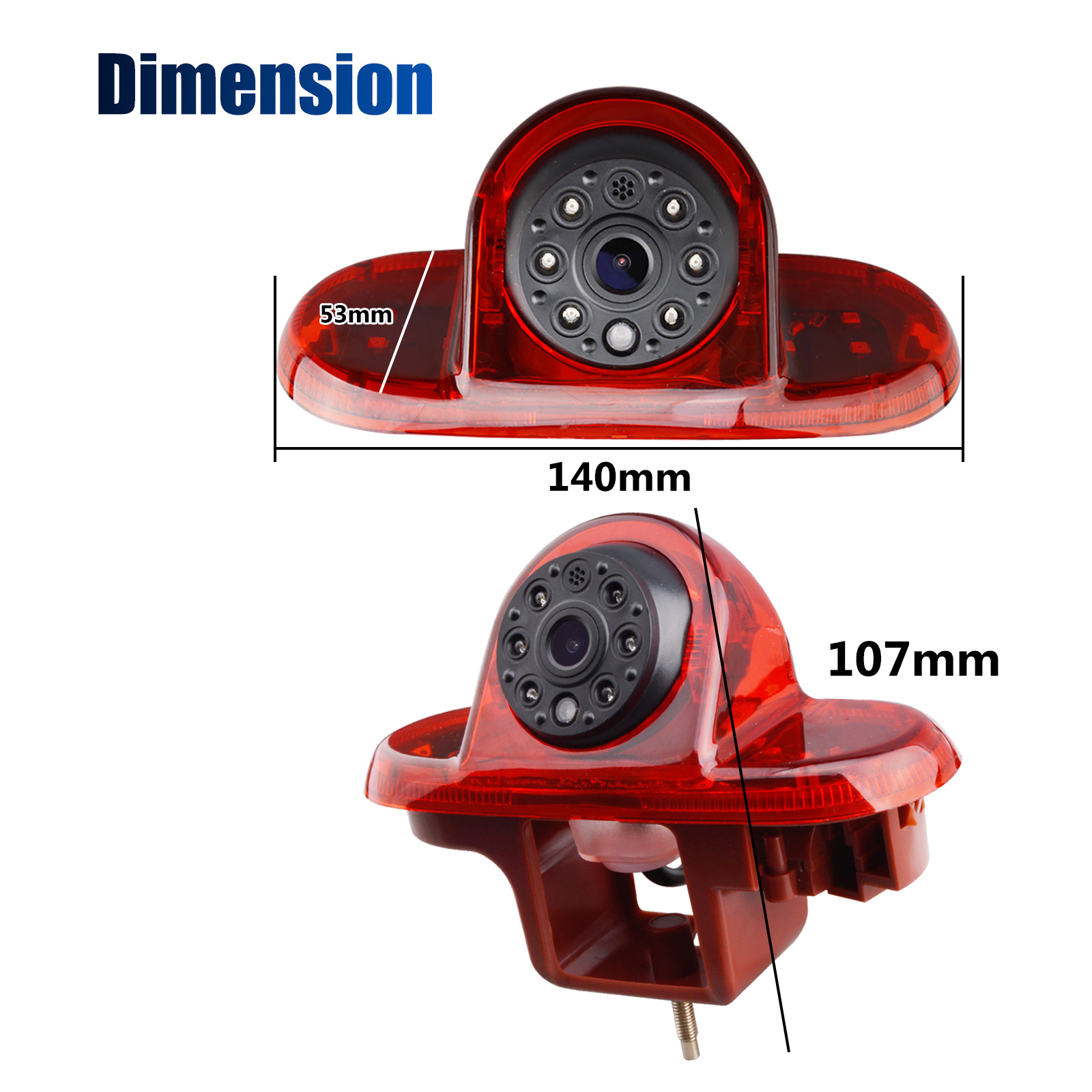 ESSGOO EU License Plate Cam Car Reverse Backup Rear View Camera Sensor Radar Night Vision HD Camera