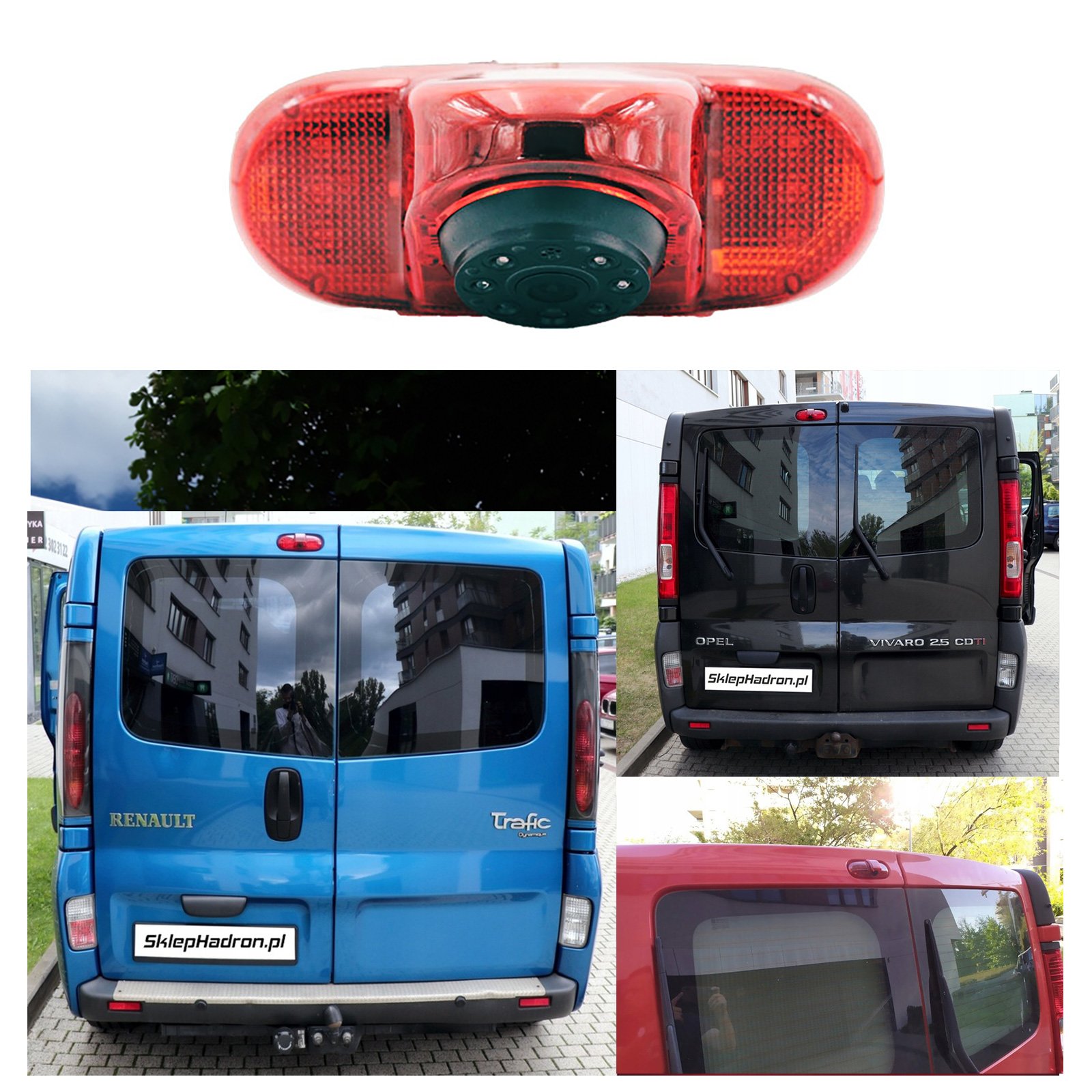 ESSGOO EU License Plate Cam Car Reverse Backup Rear View Camera Sensor Radar Night Vision HD Camera
