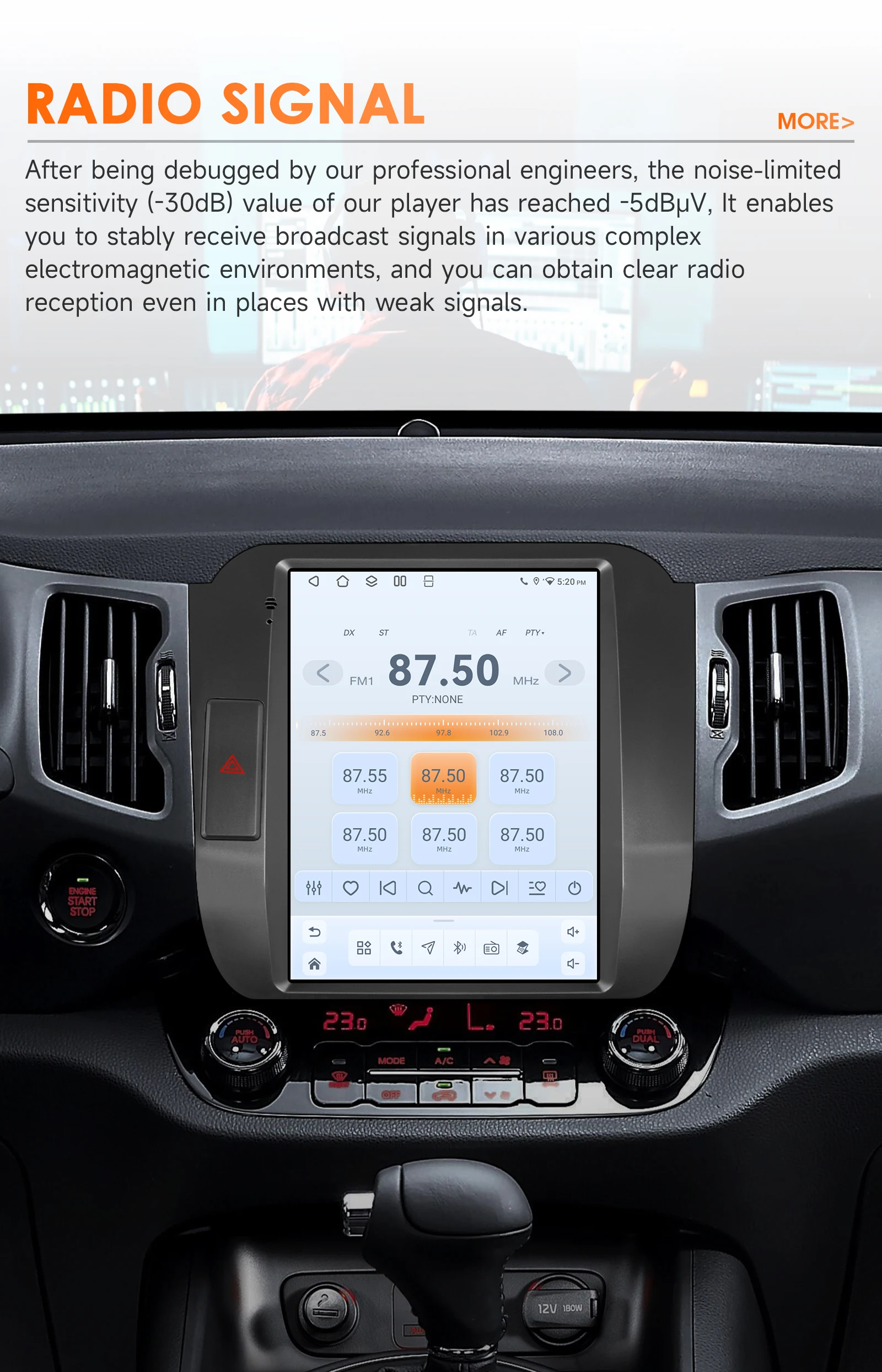 9.7" Hizpo Android Car Radio for KIA Sportage 3 2011 - 2016 Tesla Style Screen GPS RDS DSP 4G BT CarPlay Snapdragon 6115 360CAM