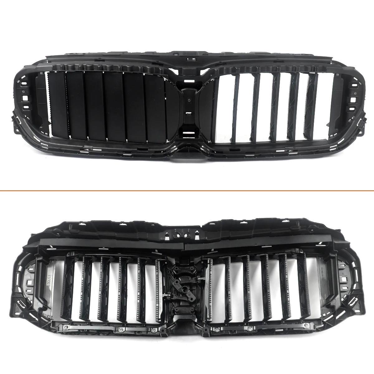 SAIQINGSP For BMW 5-Series G30 G31 2020-23 51119498612 Front Bumper Radiator Grill Shutter