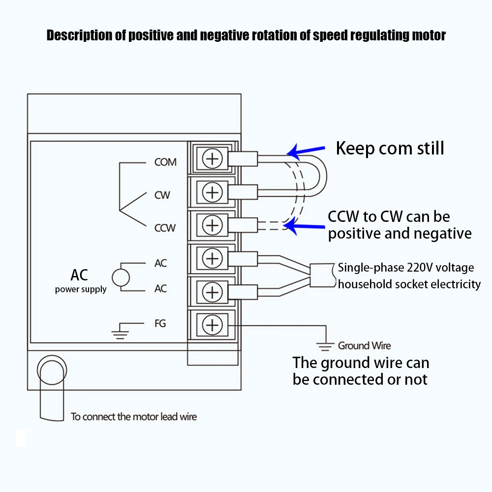 90W 5K Gear Motor Electric Motor AC 220V/110V AC Gear Motor Single Phase High Torque Adjustable 5K with Speed Controller