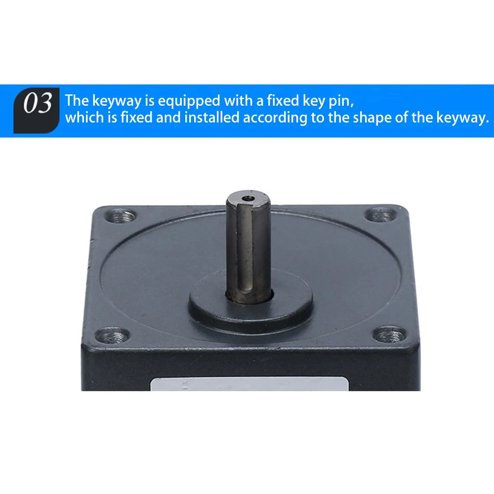 90W 5K Gear Motor Electric Motor AC 220V/110V AC Gear Motor Single Phase High Torque Adjustable 5K with Speed Controller