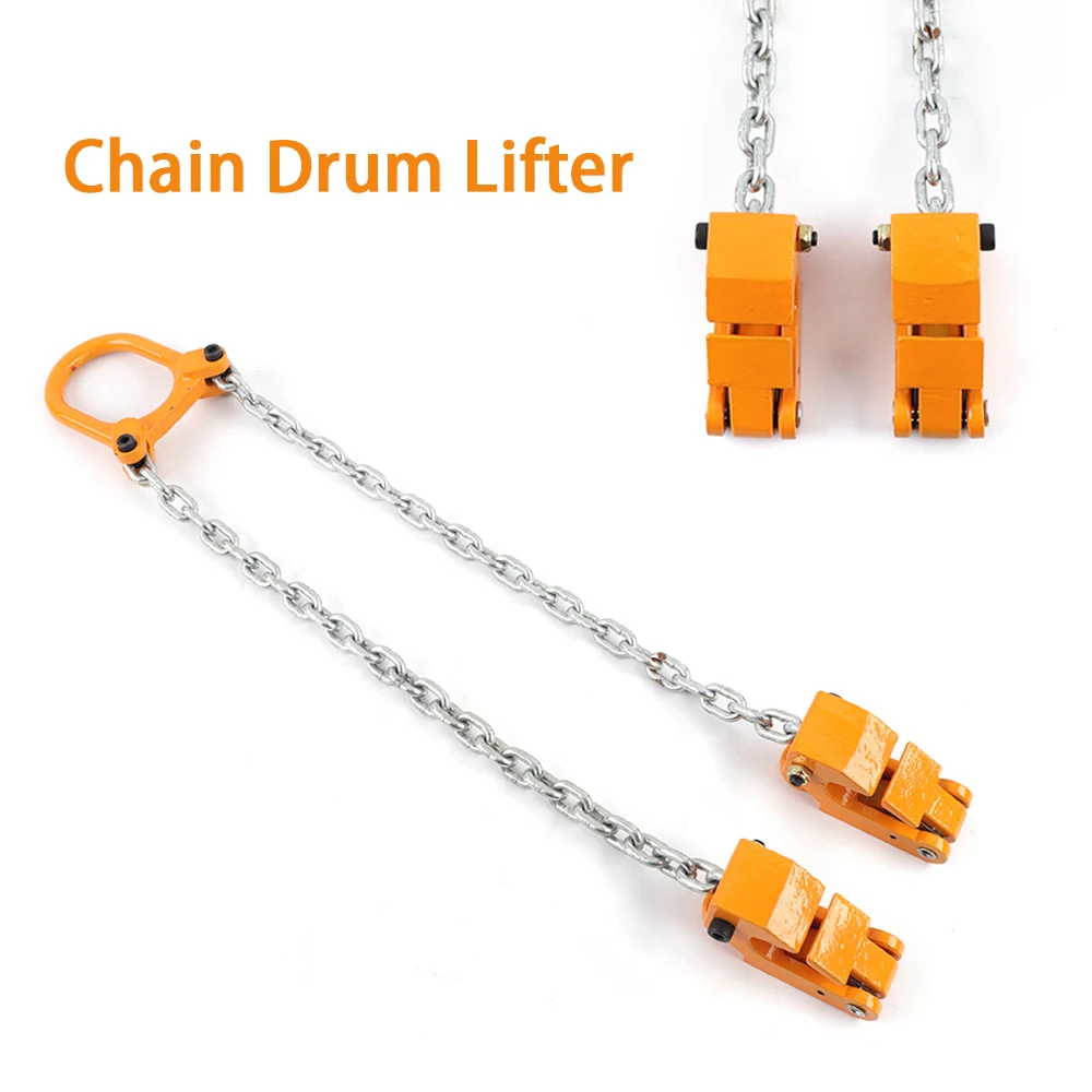 1T Chain Drum Lifter Alloy Steel Lift Barrel Lifter Vertical Drum Lifter Lifting Cranes