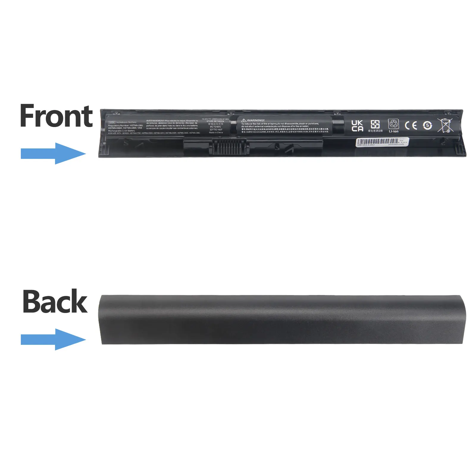 Oyomba VI04 756743-001 V104 756478-421 Laptop Battery for HP Envy 14-U 15-K 17-K ProBook 756746-001 756744-001 756745-001 Q140