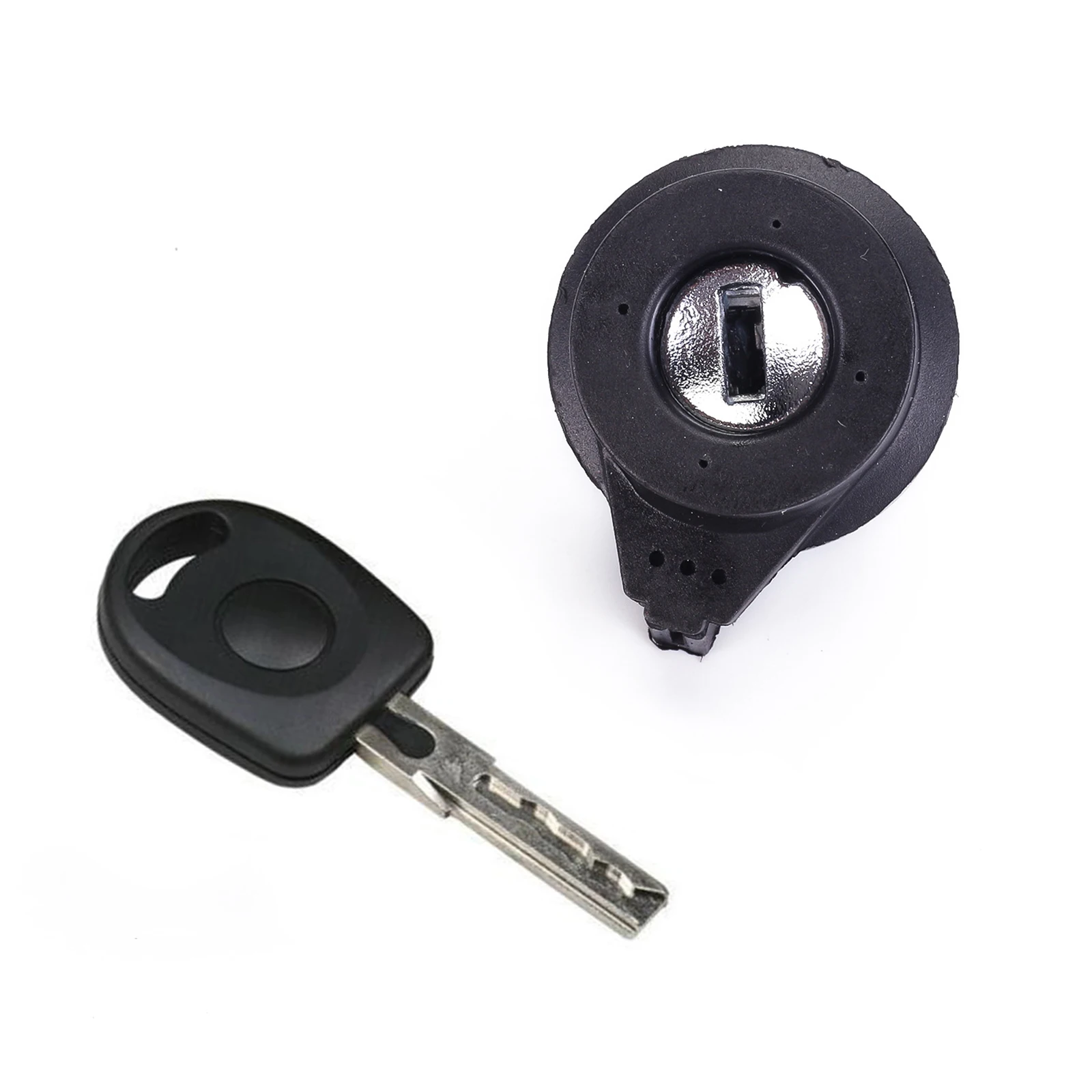 Areyourshop Ignition Switch With Lock Cylinder Key for VW Golf Jetta MK5 SEAT 1K0905851B 1K0953527D