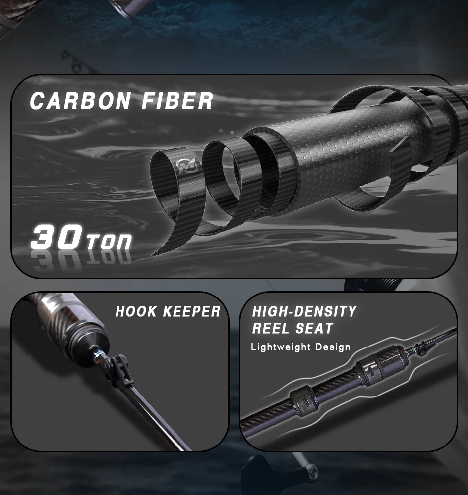 MIFINE Nano Jig Spinning Rod Ultra-lightweight Fishing Rod 1.68m/1.83m 0.5-2g Fast Action for Bass Trout Saltwater Freshwater