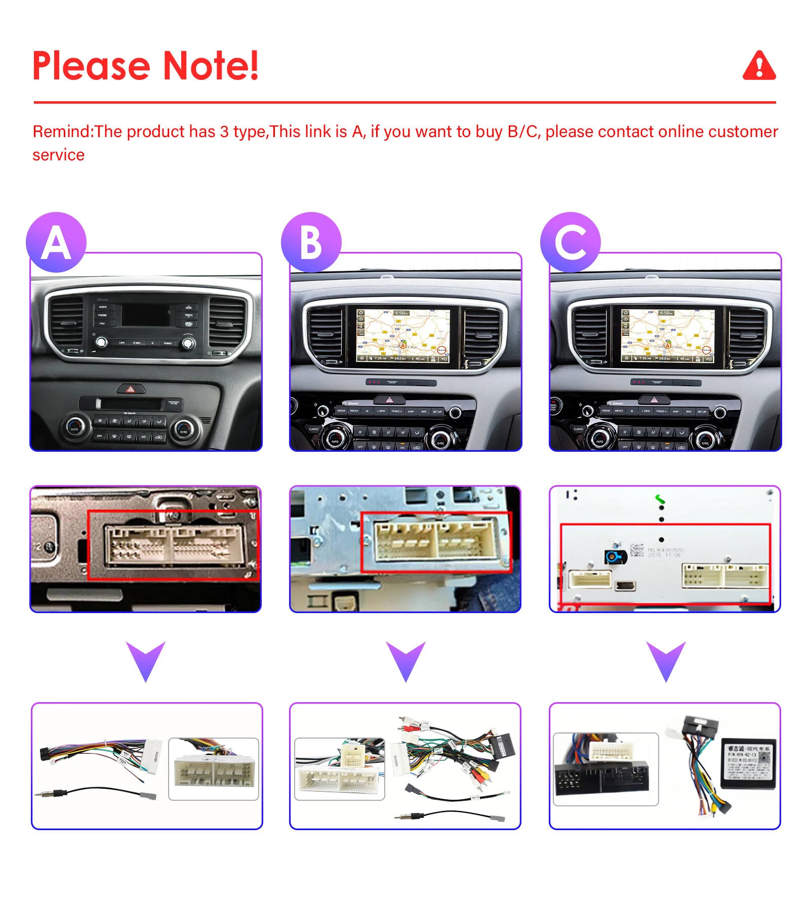 Hizpo 9inch AI Voice Car Radio For Kia Sportage 4 QI KX5 2018 - 2021 Carplay 2din GPS Navi Stereo Android Auto Multimedia Player