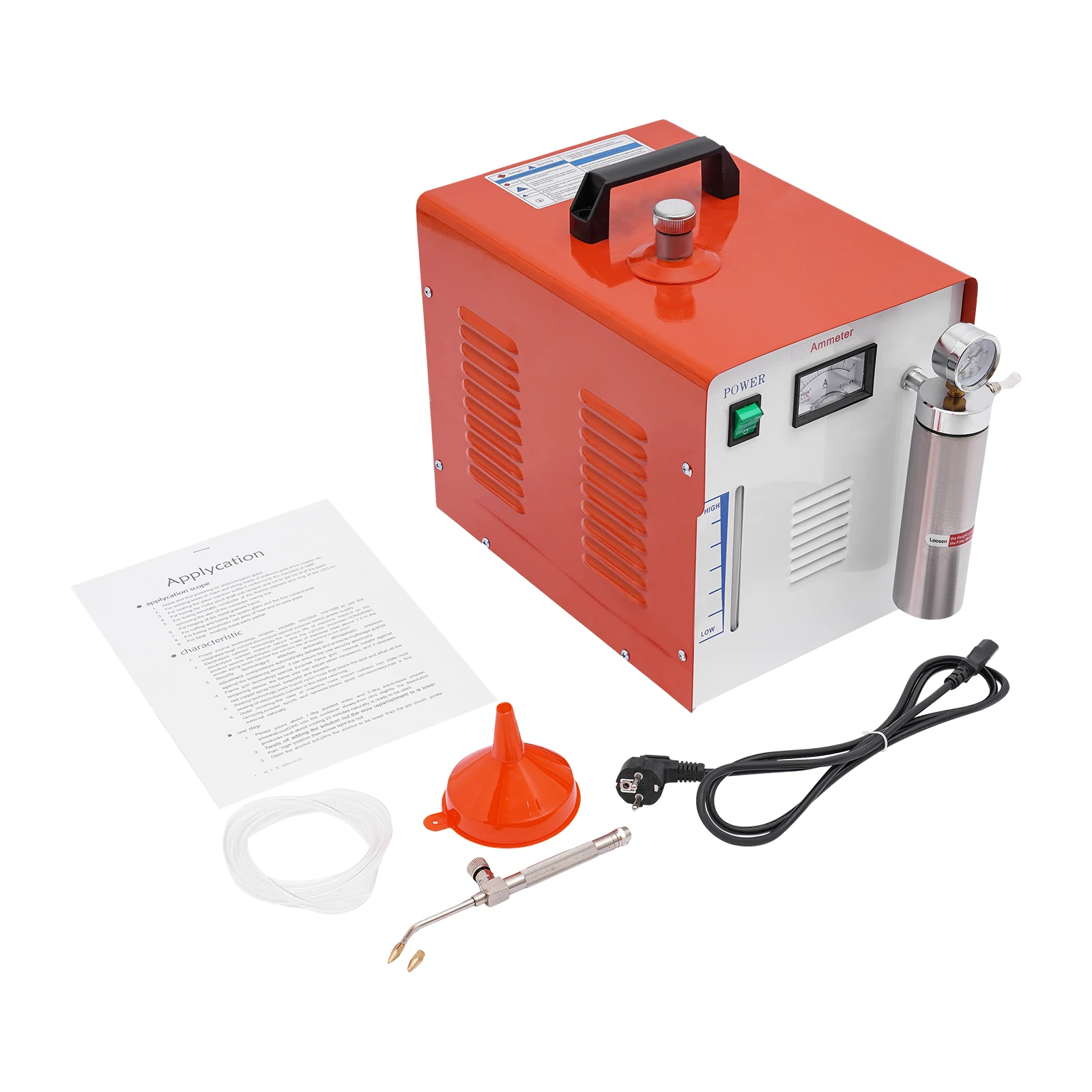 65-75L 220V 200W Acrylic Polishing Machine Oxygen Hydrogen Generator For Flame Polishing Of Acrylic Crafts And Organic Glass