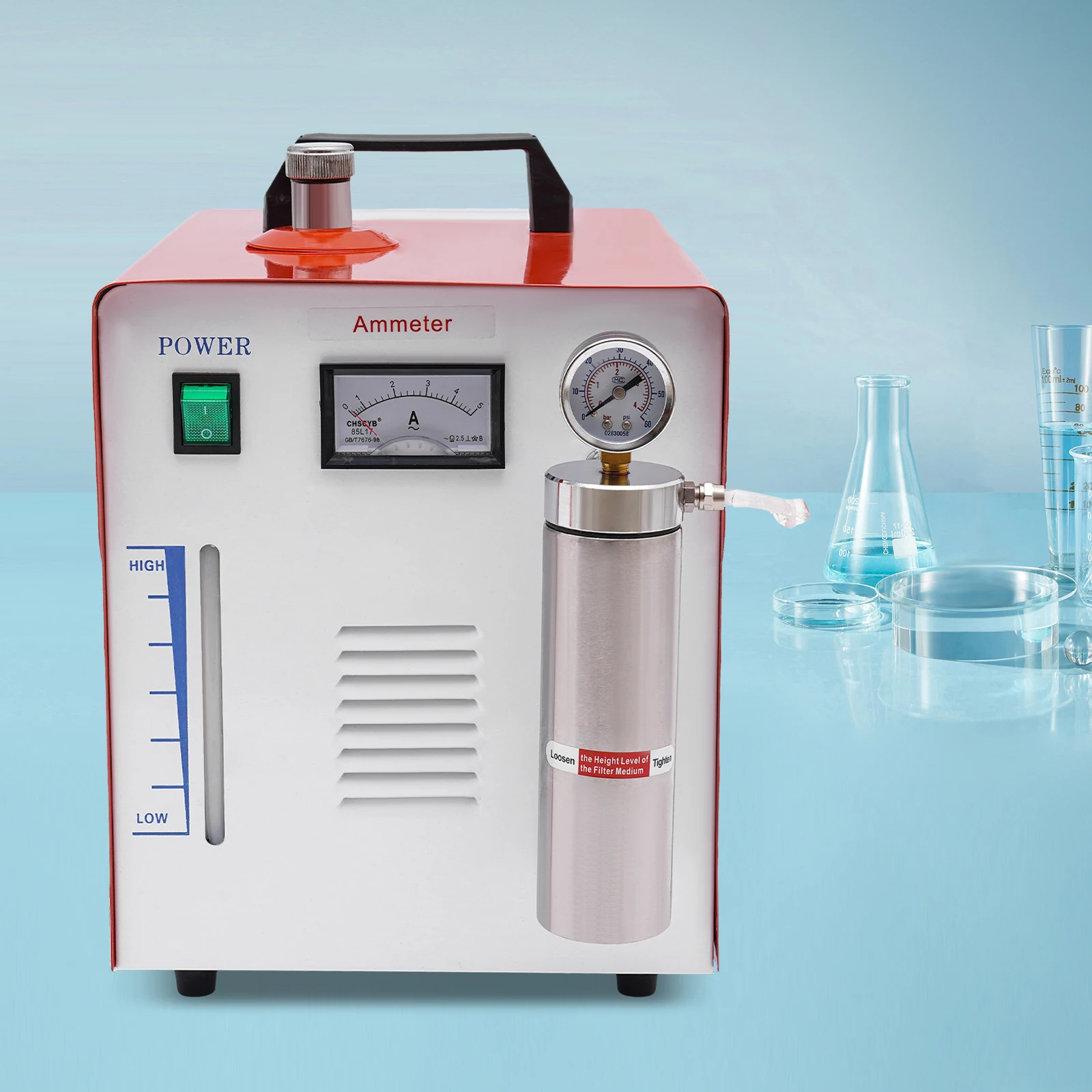 65-75L 220V 200W Acrylic Polishing Machine Oxygen Hydrogen Generator For Flame Polishing Of Acrylic Crafts And Organic Glass