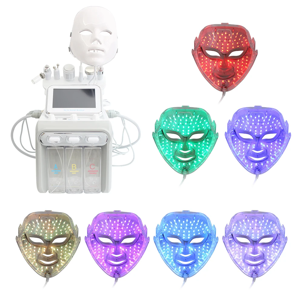 AOKO 7 in 1 H2O2 Hydro Dermabrasion Facial Machine Water Oxygen Skin Cleaning Lifting Professional Aqua Peeling Beauty Device
