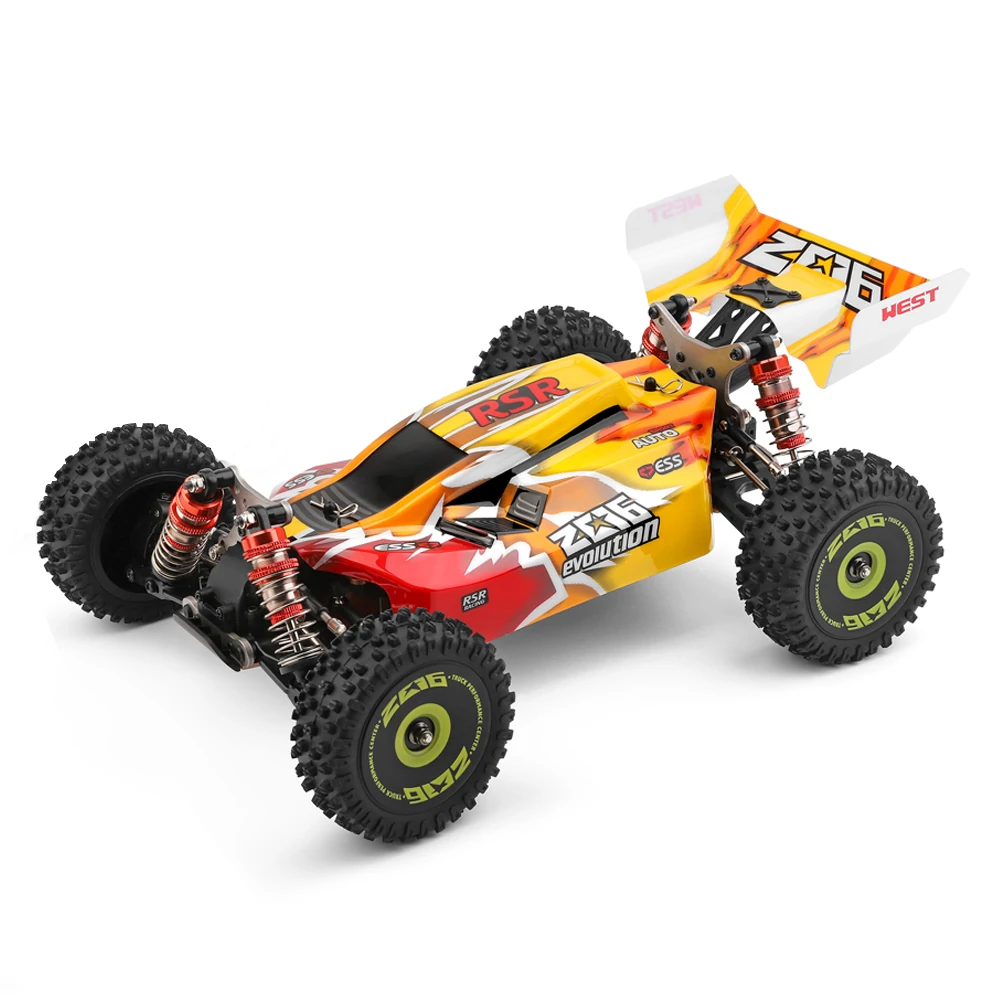Wltoys 144010 Brushless Motor 1/14 2.4G 4WD 75km/h Brushless Motor High Speed Racing  RC Car Vehicle Models