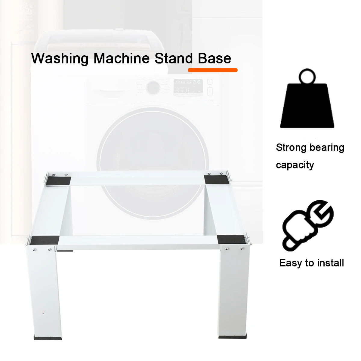 Washing Machine Stand Dryer Stand Adjustable Washing Machine Stand