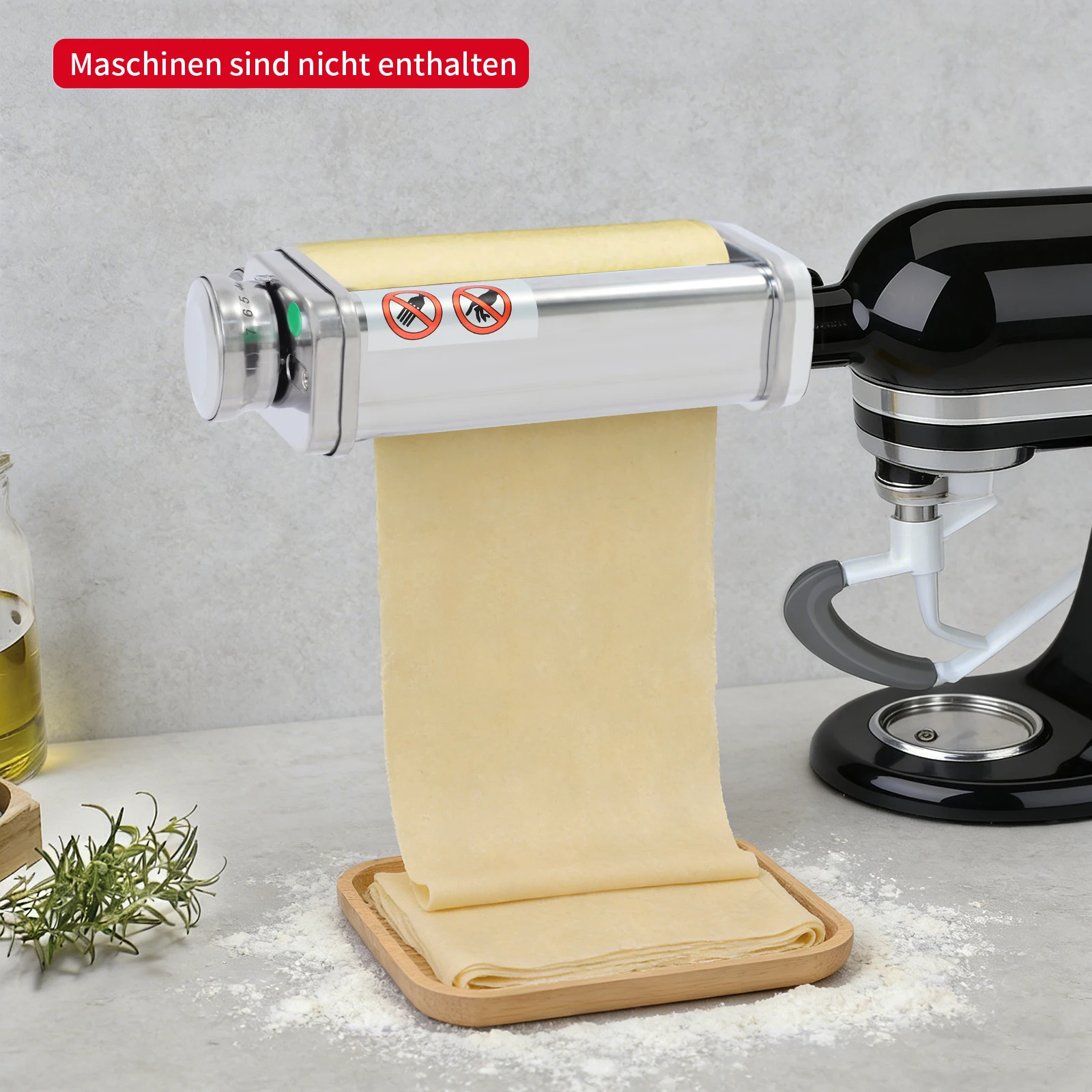 Stand Mixer Pasta Making Attachment| Spaghetti/Nudelblatt/Fettuccine Maker Pasta Attachment Tools