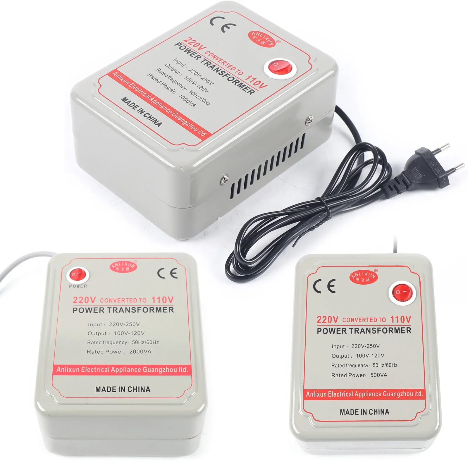 Voltage Converter 220V-250V to 100V-120V Transformator Converter 500W/1000W/2000W For Electronic And Electrical Equipment