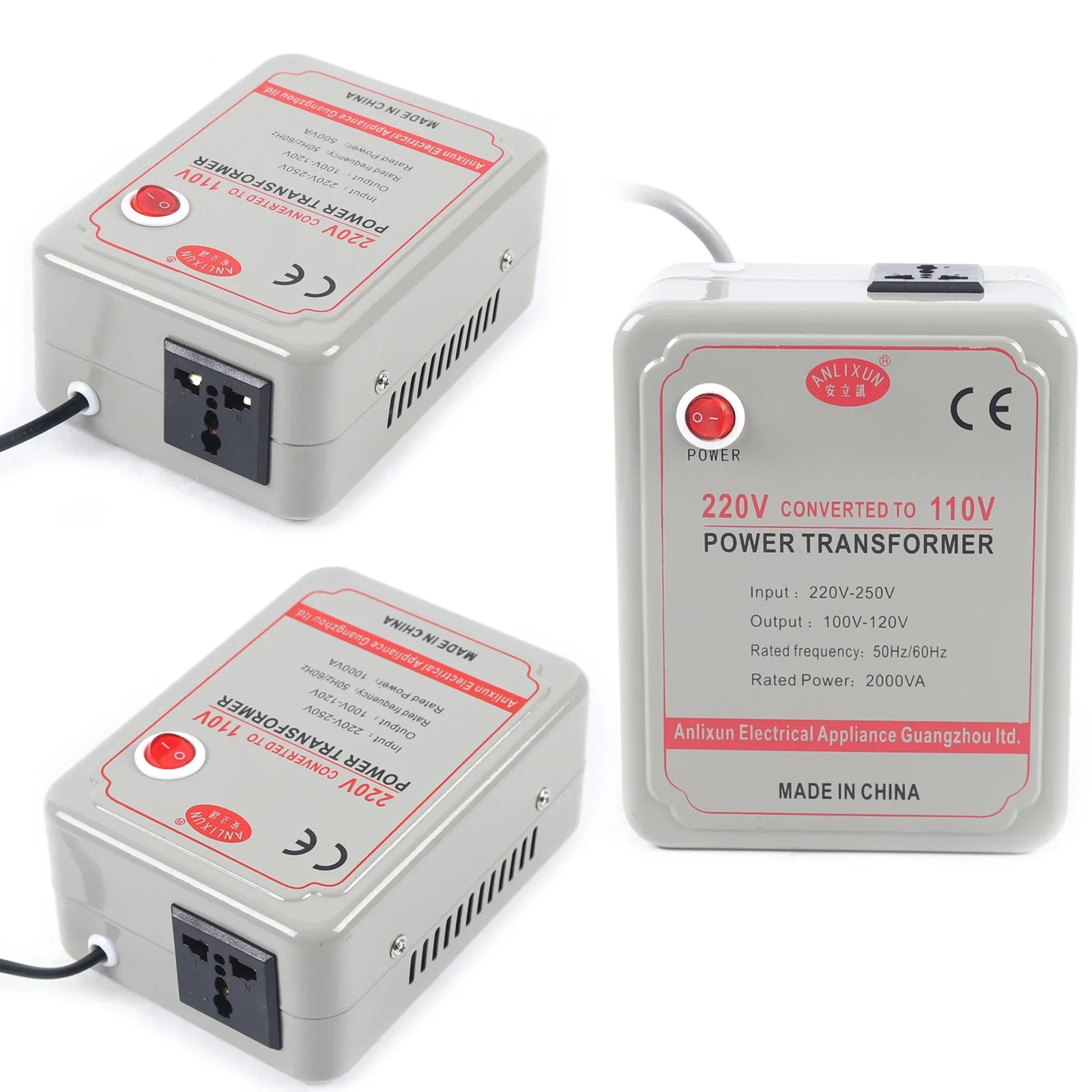 Voltage Converter 220V-250V to 100V-120V Transformator Converter 500W/1000W/2000W For Electronic And Electrical Equipment