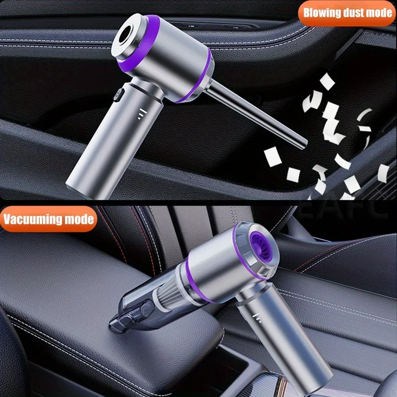 Portable Handheld Vacuum 13000Pa Cordless Car Vacuum Cleaner With Brushless Motor, 4 In 1 For Keyboard, Home, Pet And Car