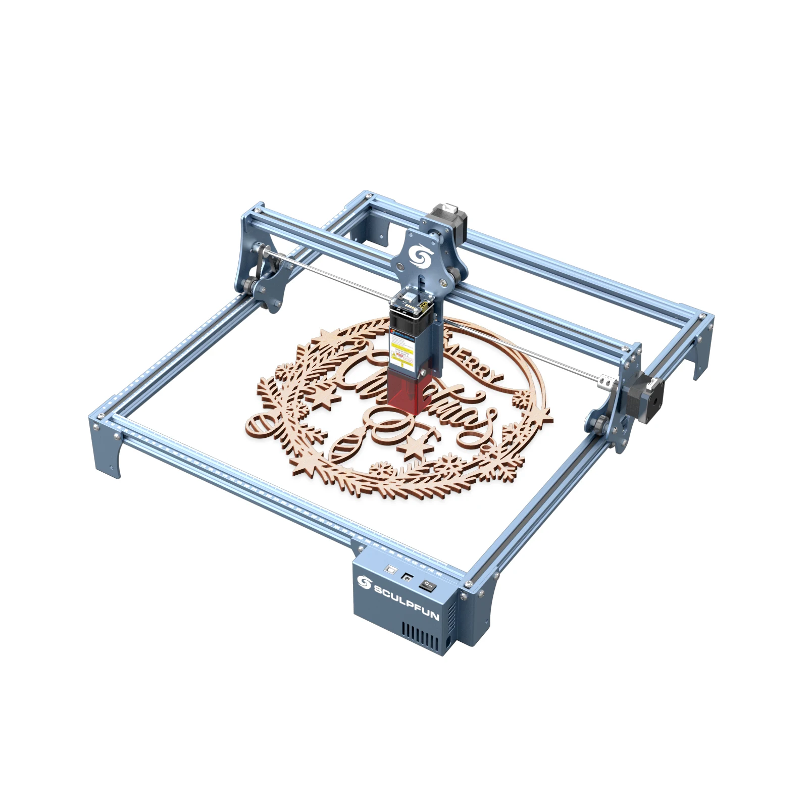 SCULPFUN S9 Pro 10W Laser Engraver Wood Acrylic Engraving Cutting Machine 400x410mm EU Fast Focusing Design