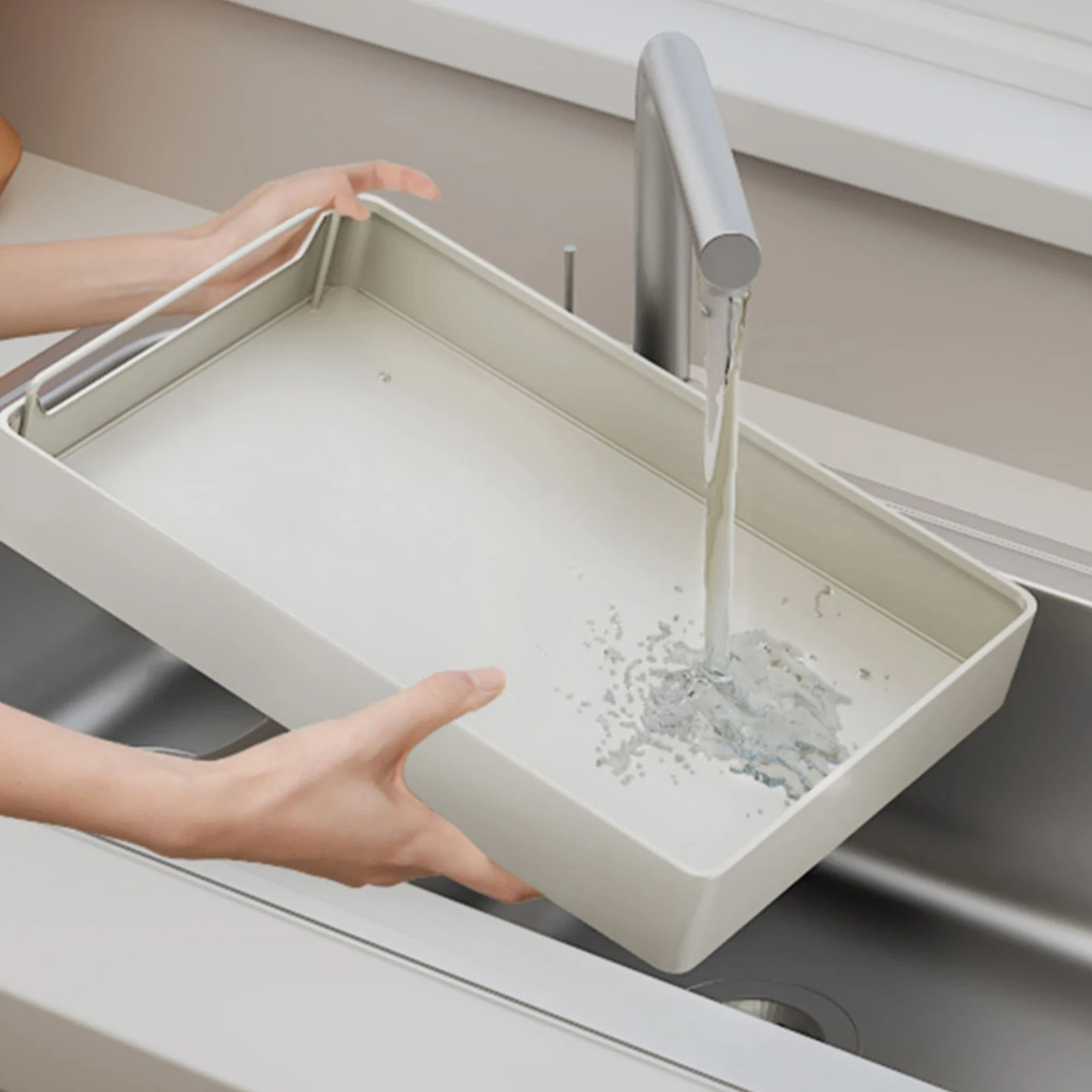 Pull Out Cabinet Organizer Fixed With Damping Guide Noiseless Slide Out Pantry Shelves, Sliding Drawer Pantry Shelf For Kitchen