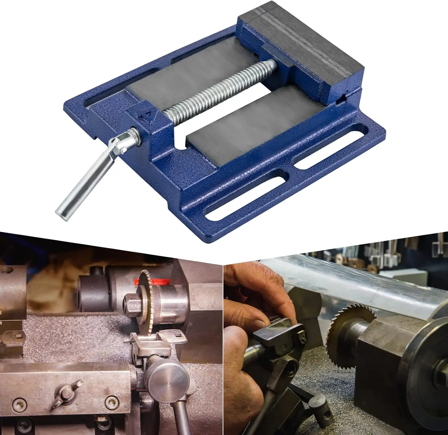 4" Drill Press Vice, Machine Vice, High Performance Table Clamp 100mm Clamp Hand Tools for Workshop Woodworking Drill Vice