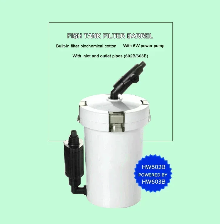 Sunsun Aquarium Filter Aqurium HW-603B LW-603B Accessories for Fish Tanks and Aquariums External Filter for the Aquarium Aquatic