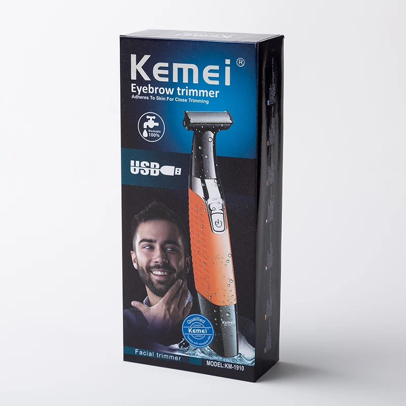 Kemei 1900 Rechargeable Electric Shaver Beard Shaver Electric Razor Body Trimmer Men Shaving Machine Hair Trimmer Face Care