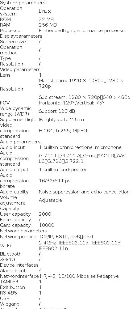 HIKVISION Multi-language DS-KV6133-WME1 IP Doorbell,WiFi Doorbell, Door phone, Video Intercom, waterproof, RFID unlock