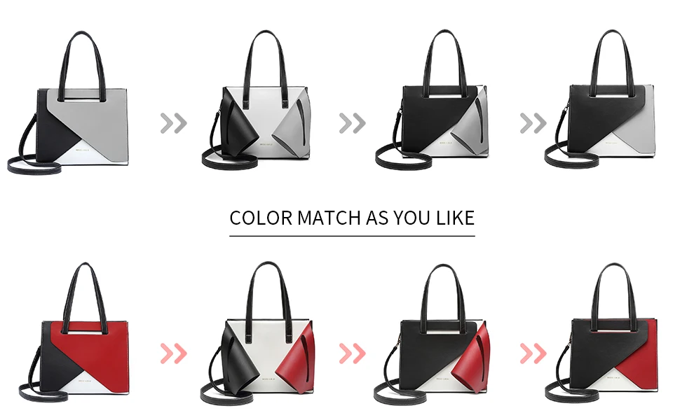Miss Lulu WOMEN'S PU leather Handbag Medium Shoulder bag with Adjustable Strap & Handle office/Everyday
