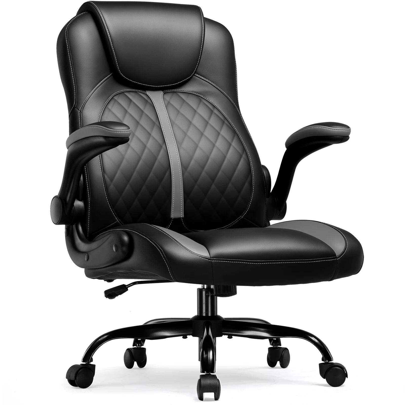 GTPLAYER Gaming chair with folding armrest, gamer chair with rocking function, Ergonomic computer gaming chair