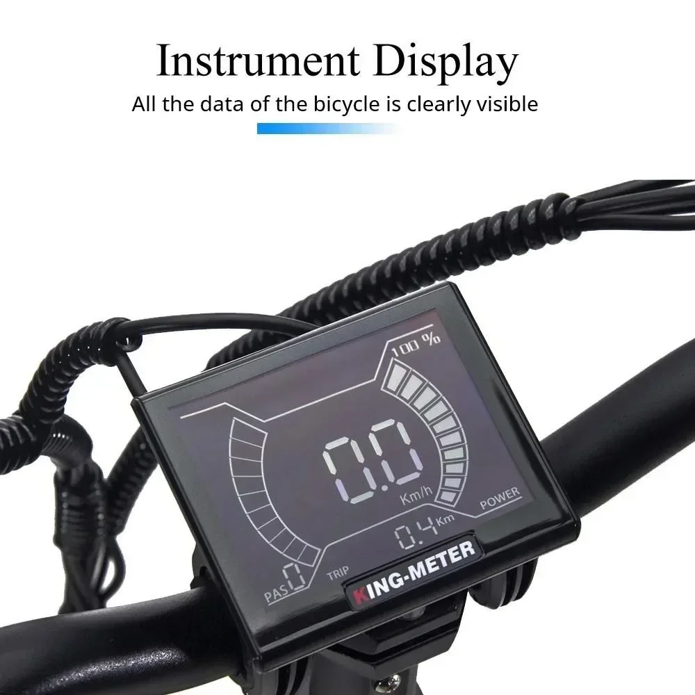 CMACEWHEEL GW20 48V18AH Lithium Battery Electric Bike Adult 20*4 Inch Fat Tire Mountain City Electric Bicycle