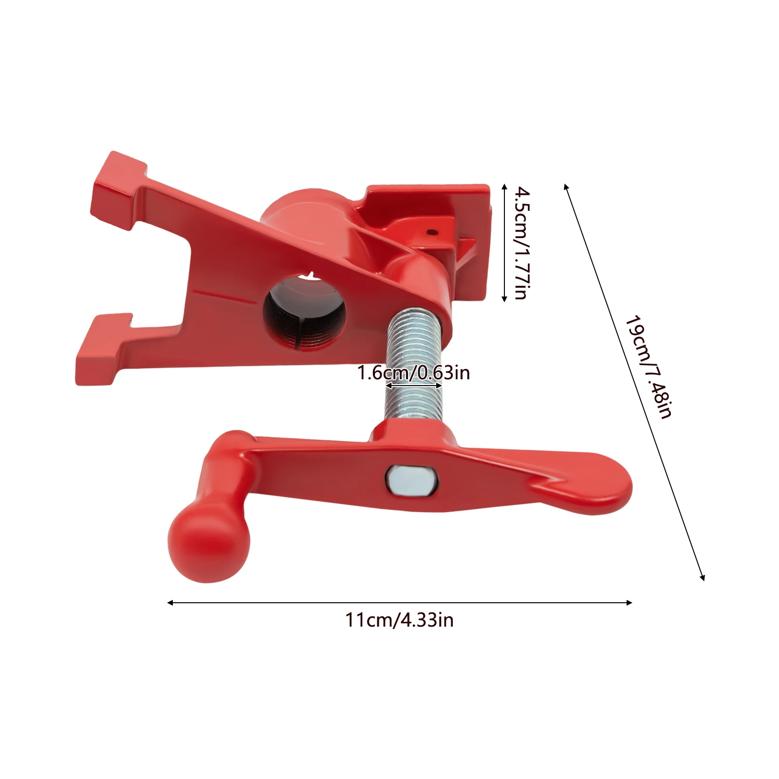 4*wood Gluing Pipe Clamps Clamp Set 3/4" Wood Gluing Pipe Clamp Set, Pipe Clamp Set For Woodworking Fit 3/4" Threaded Pipes