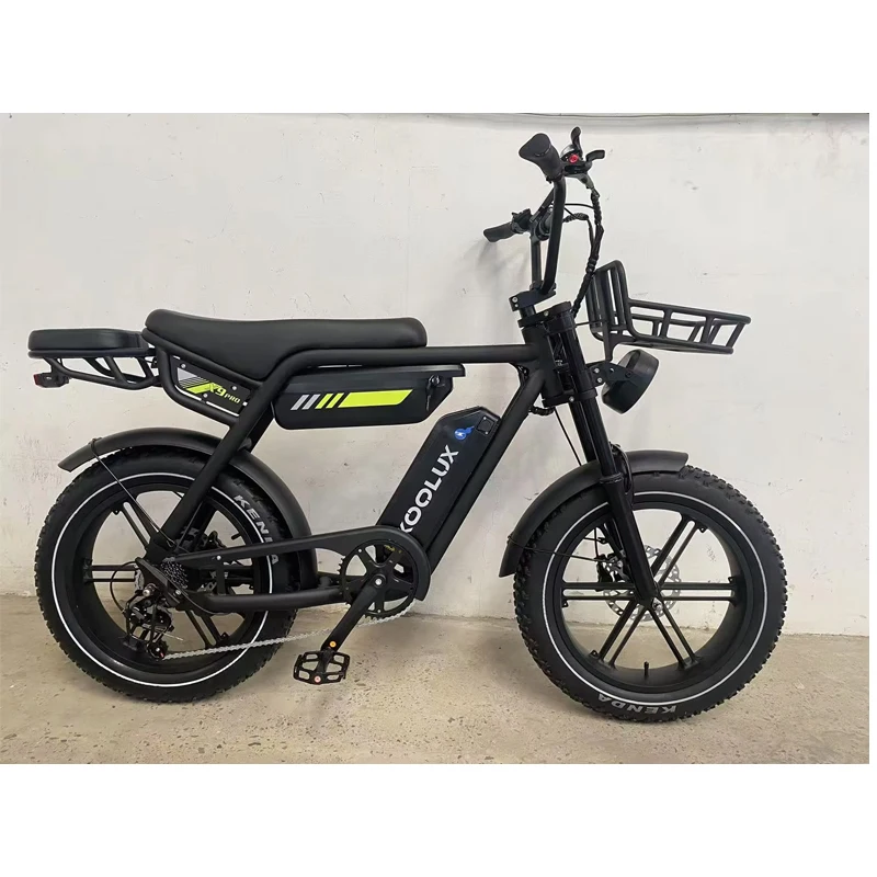 KOOLUX X9 PRO Electric Motorcycles Bike 48V 31.2AH Long-Range E-Bike Fat Tire Food Fast Delivery Electric Bicycle