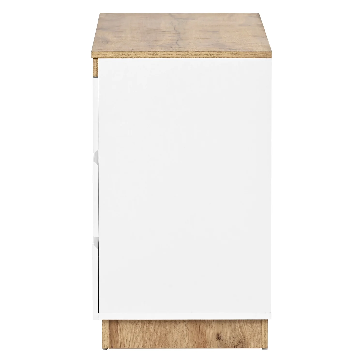 White Cabinet Clothes Dresser Wood Oak Storage Drawers Wardrobe Chest Closet TV Cabinet for Hallway Bedroom Living Room