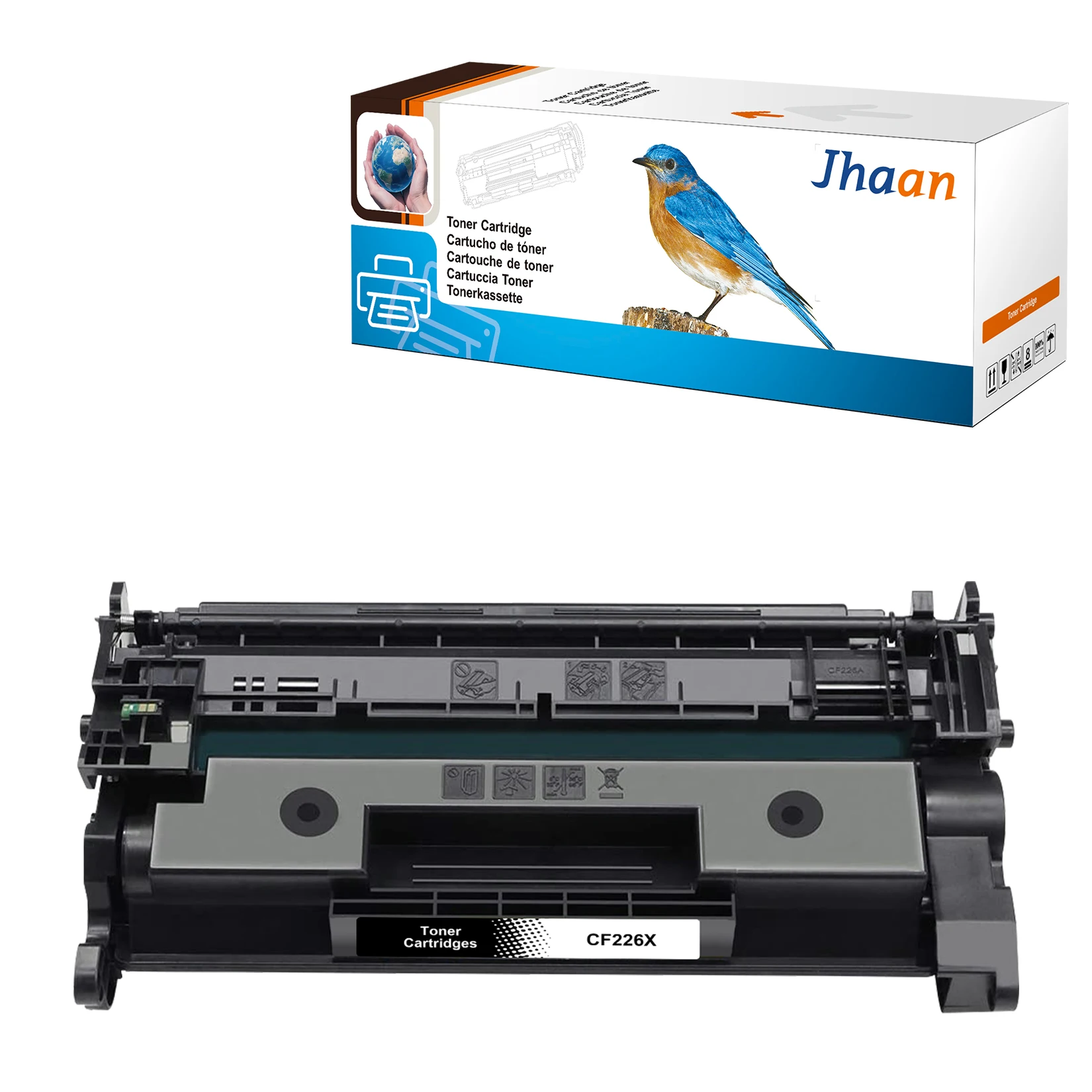 Jhaan 26A 26X Toner Compatible with HP 26X 26A CF226X CF226A for MFP M426fdw M426dw M426fdn, Laserjet Pro M402d M402dn M402n