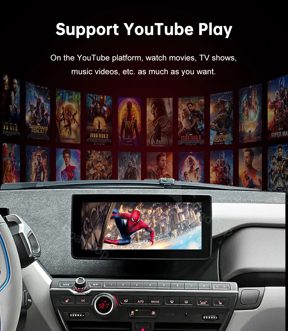 RoadTop Wireless CarPlay for BMW i3 I01 NBT EVO 2013-2020 With GPS Android Auto Mirror Link AirPlay CarPlay Autolink Function