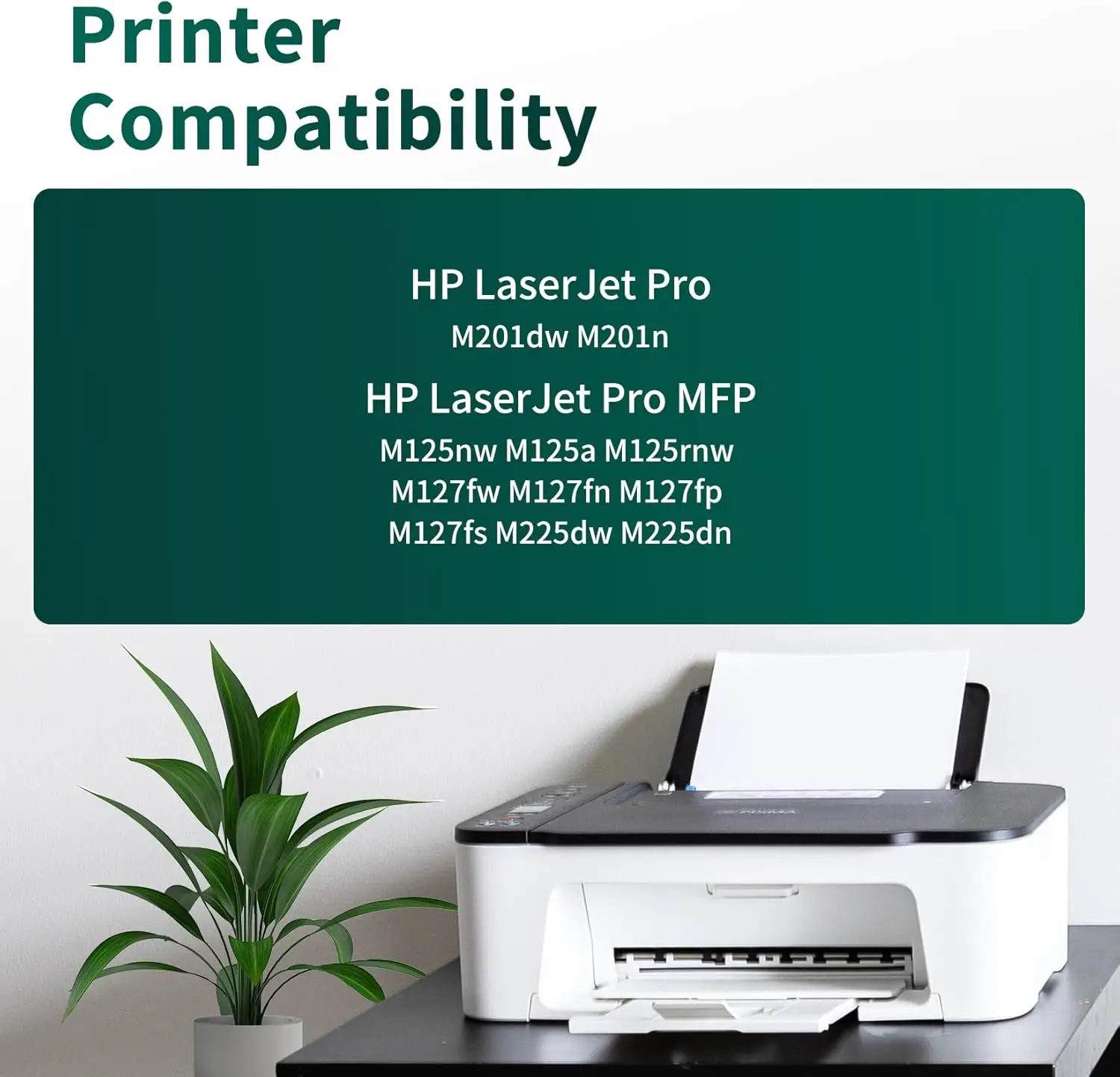 Jhaan 83A 83X Toner Cartridges Compatible with HP 83A CF283A 83X CF283X for Laserjet Pro M201dw M201n MFP M125nw M125a M127fw