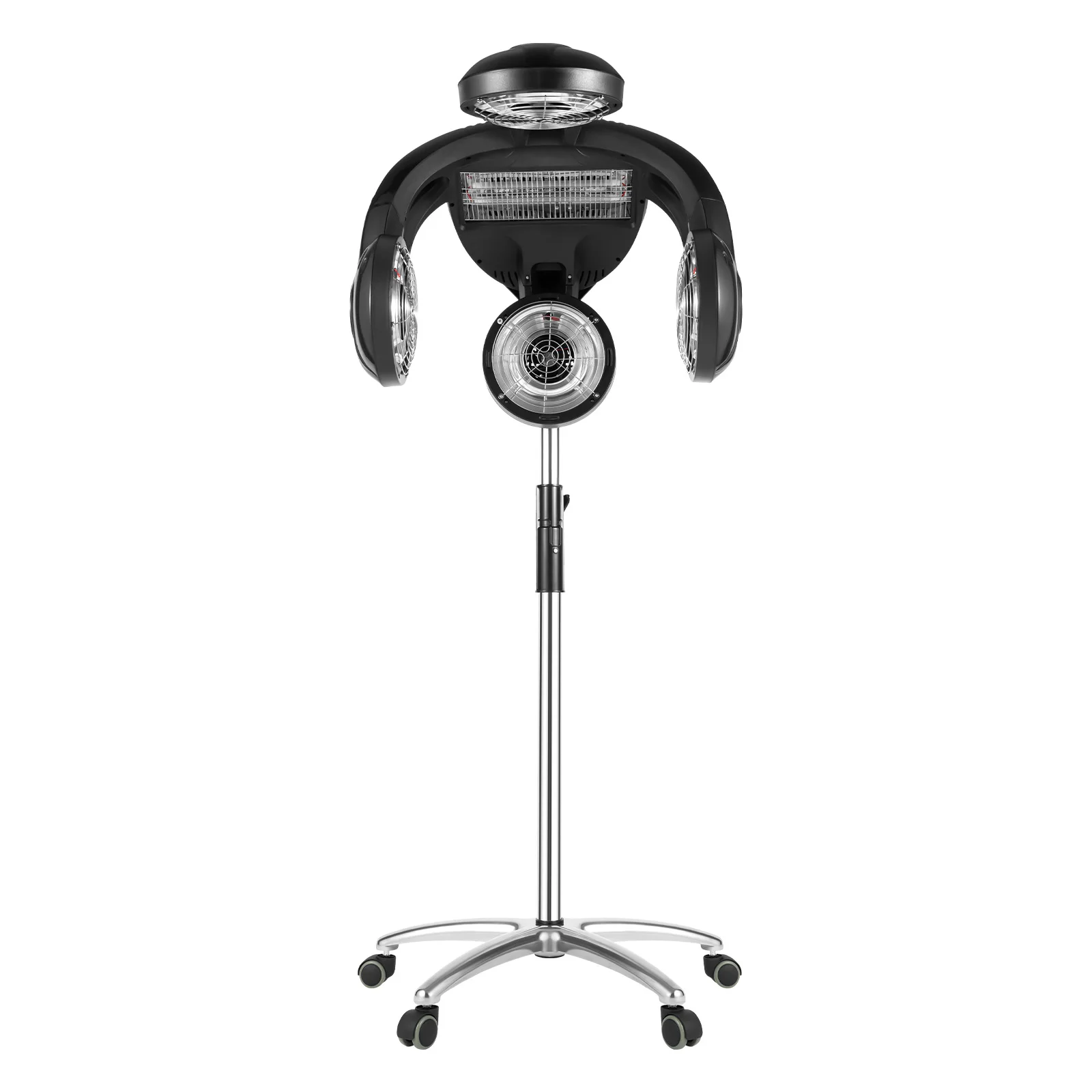 1400W Salon Infared Lamp Professional Standing Hair Hood Dryer Temp Perm Color Heater Processor Beauty Salon Barber Shop