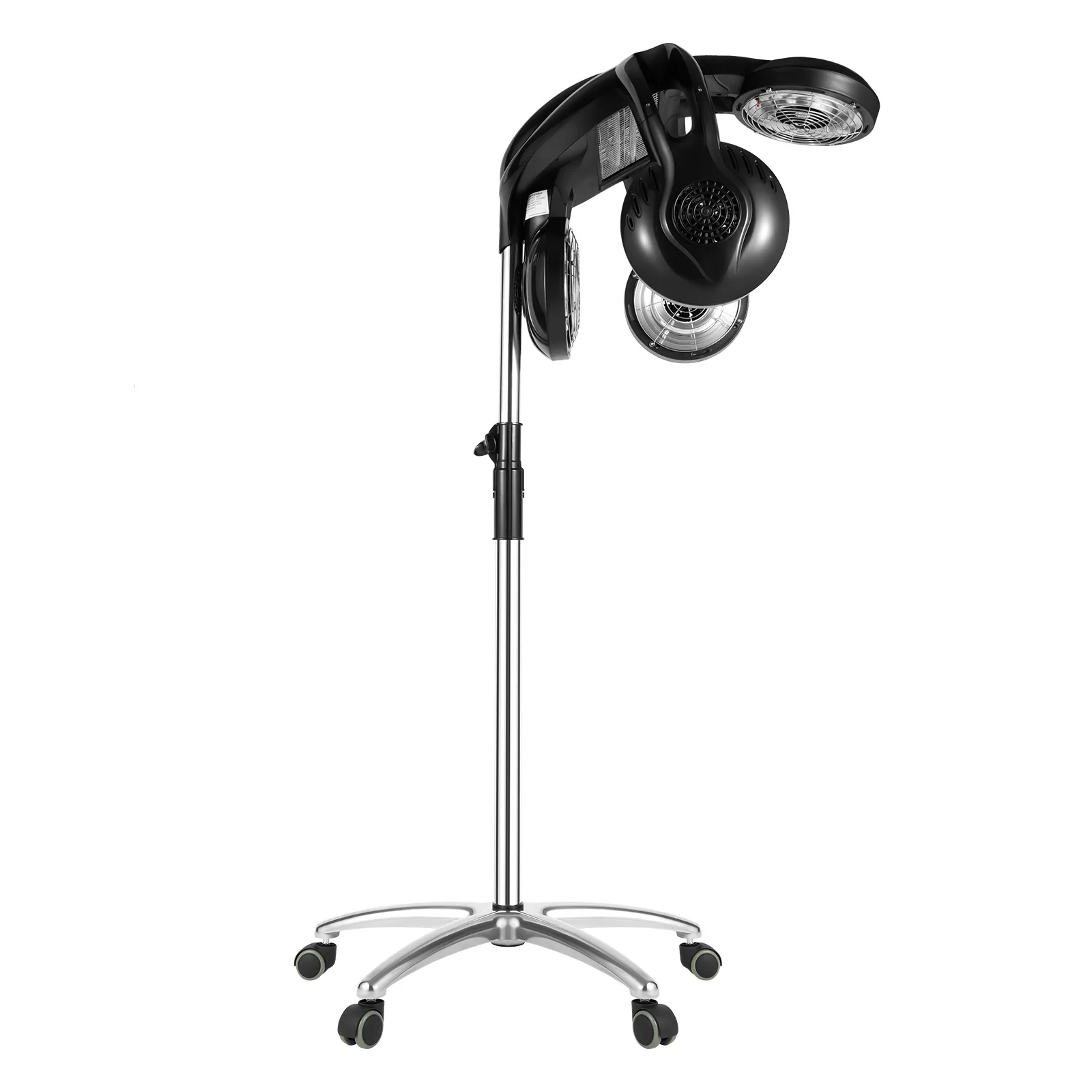 1400W Salon Infared Lamp Professional Standing Hair Hood Dryer Temp Perm Color Heater Processor Beauty Salon Barber Shop