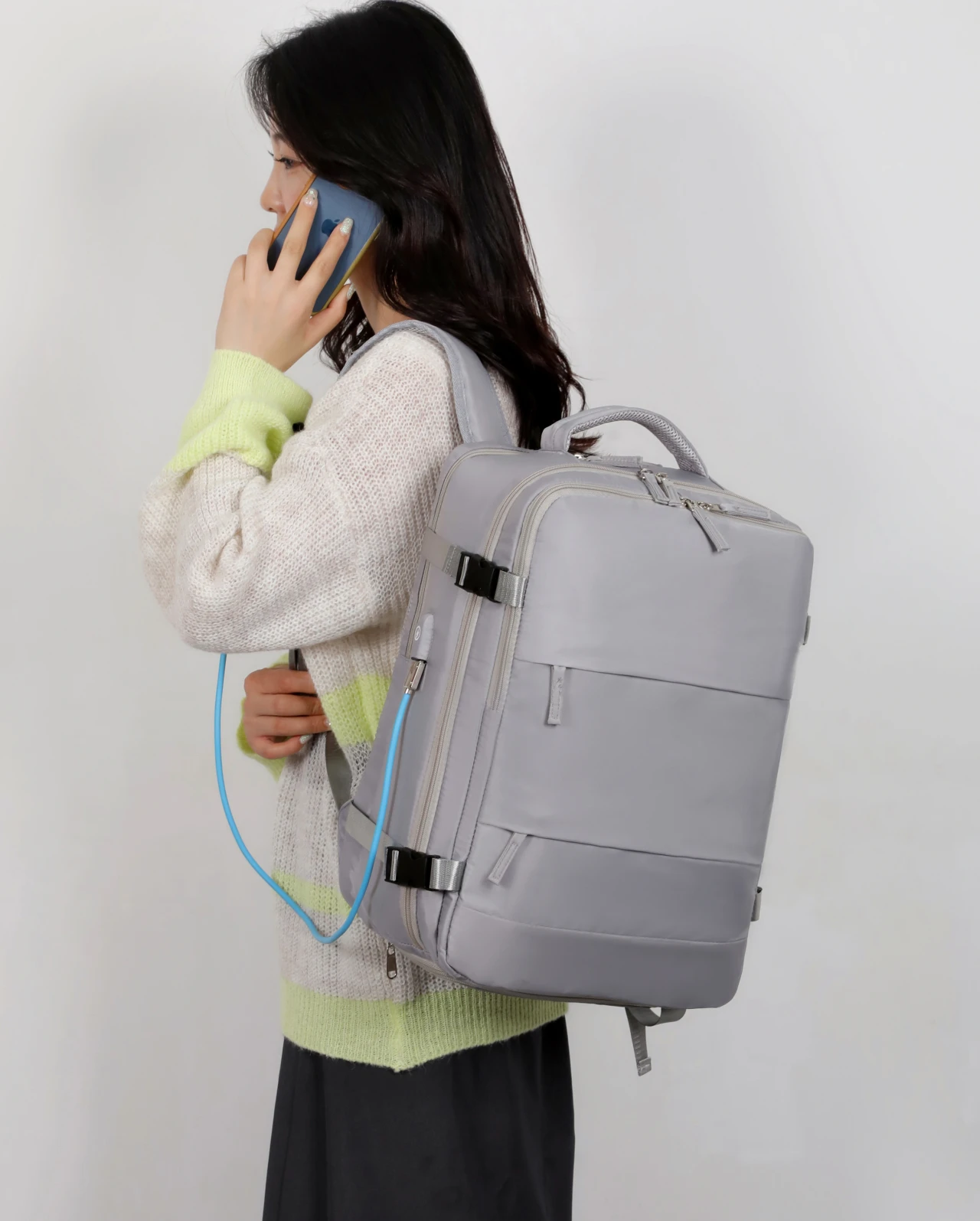 Big Capacity Backpack 45cmx30cmx18cm Cabin Bag Travel Backpack for Men Women Hand Luggage Leisure Laptop Backpack School mochila