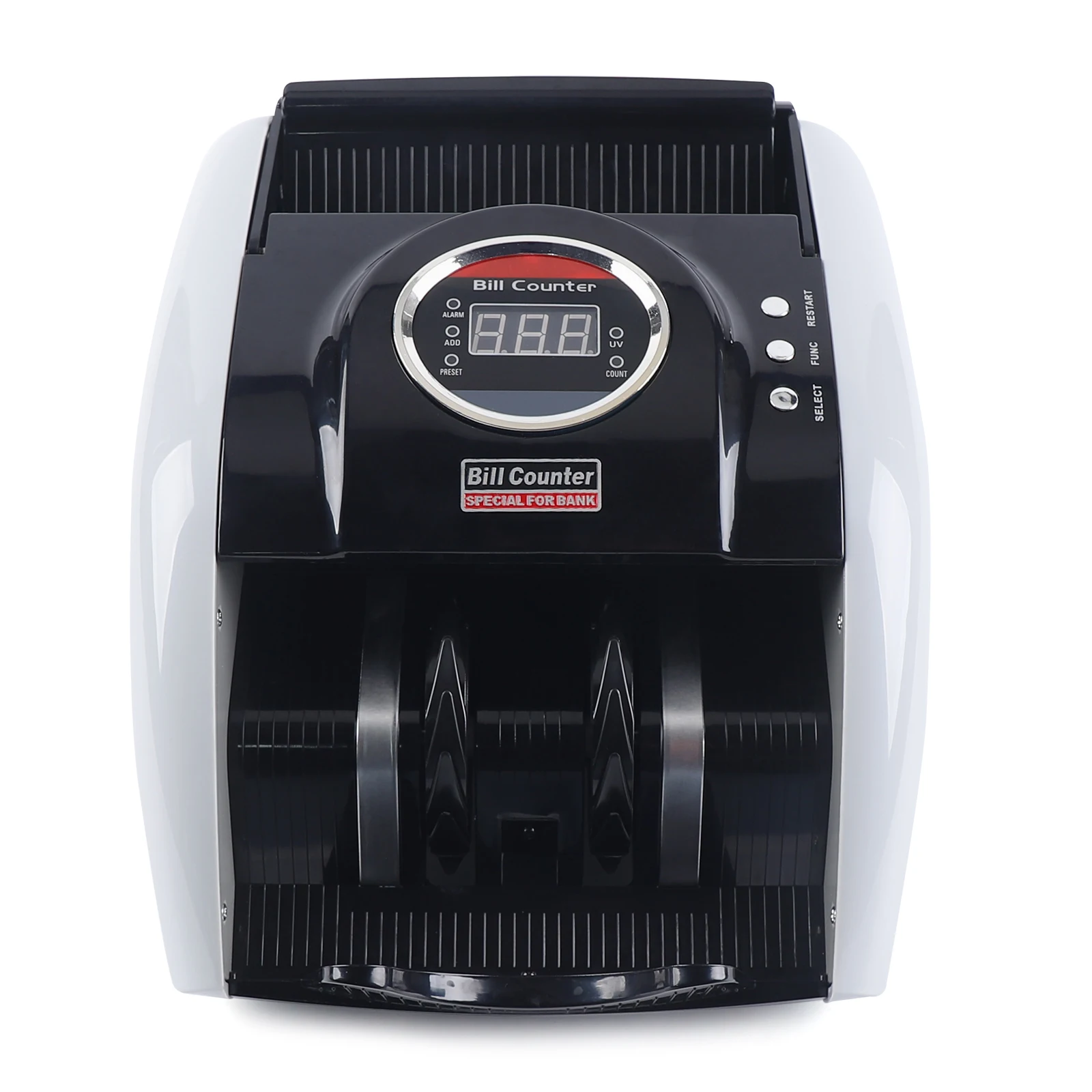 Portable Money Counter Machine, 900 Bills/Min Banknote Counter with UV Detection Counterfeit Bill Cash Currency Detection
