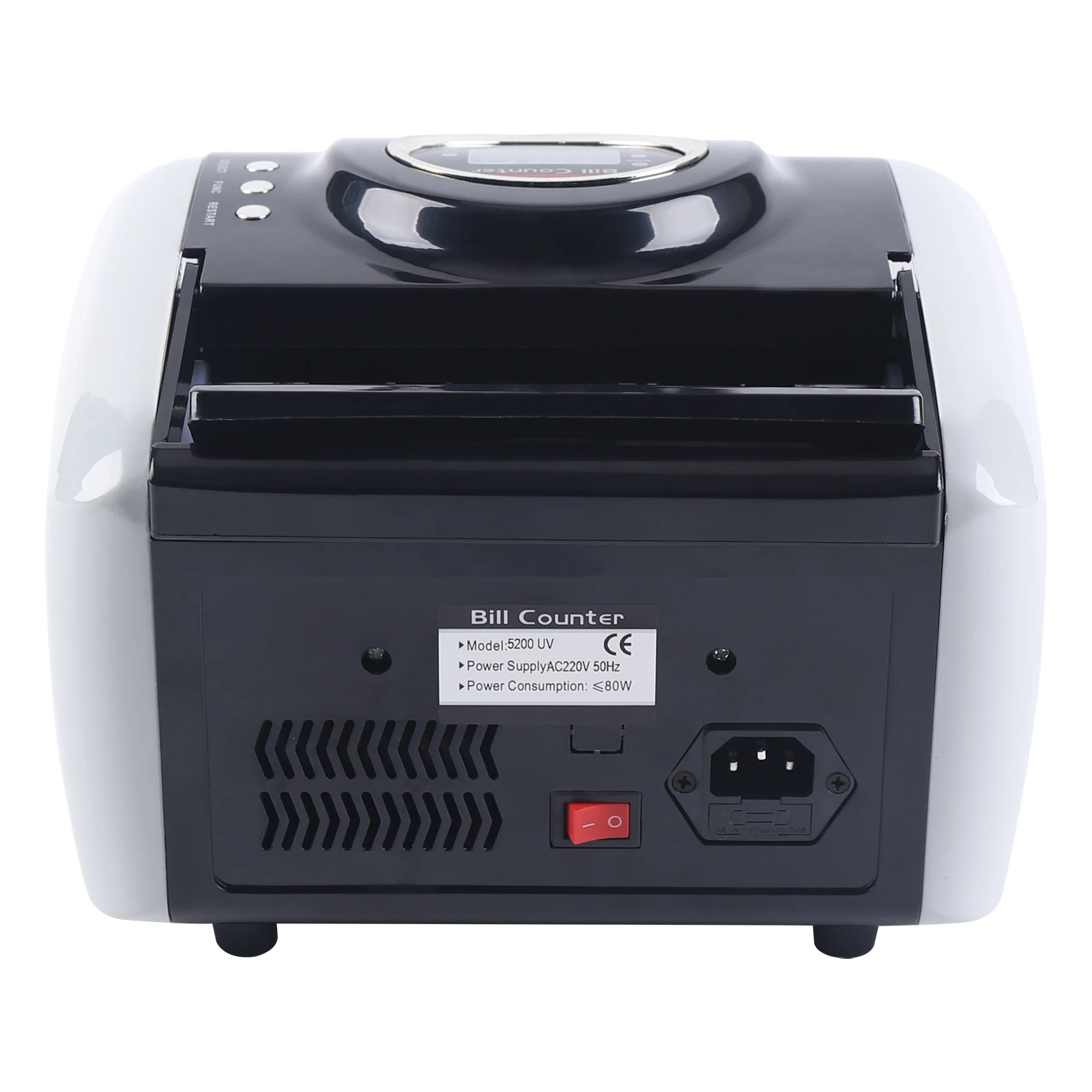 Portable Money Counter Machine, 900 Bills/Min Banknote Counter with UV Detection Counterfeit Bill Cash Currency Detection