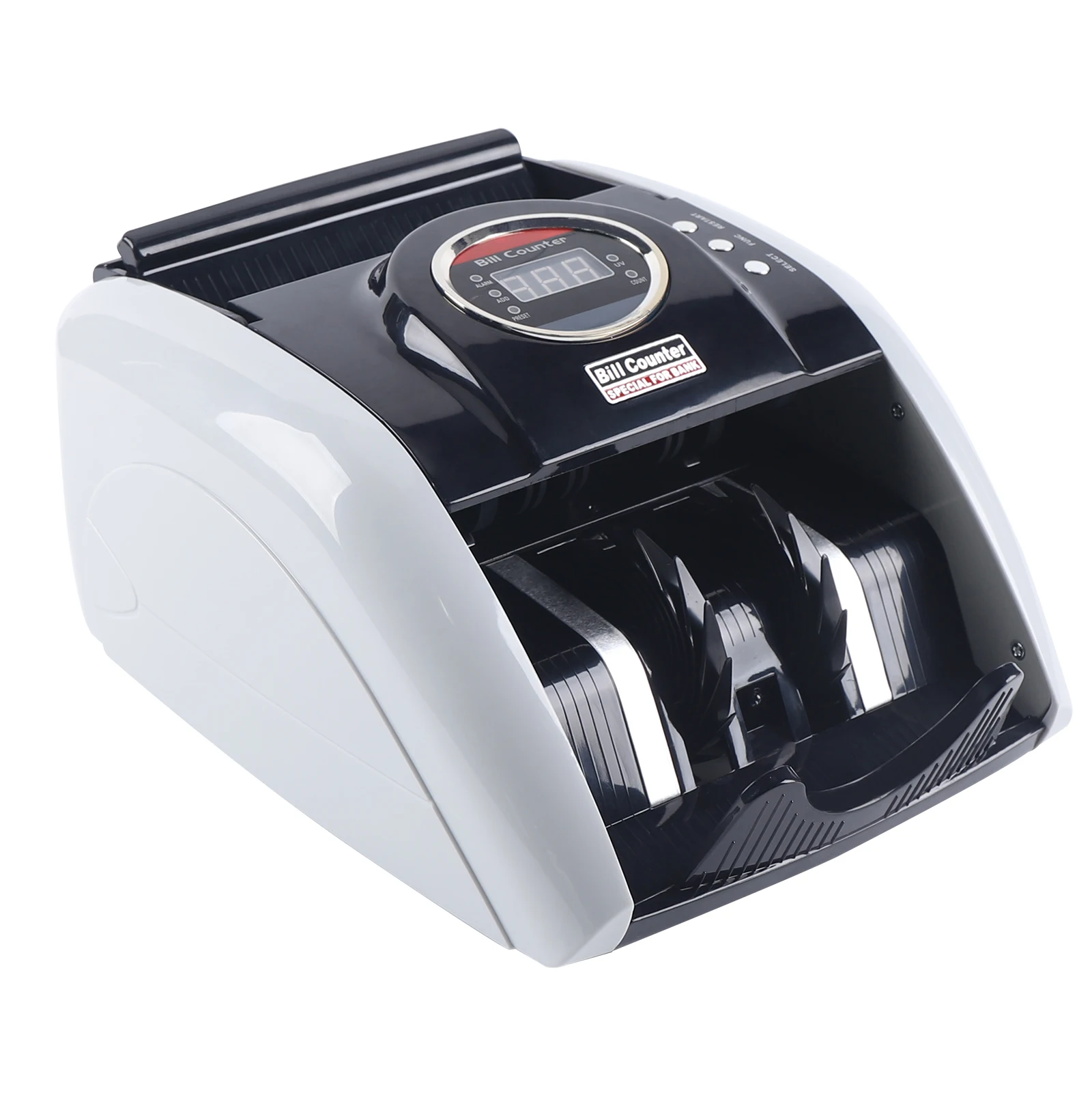 Portable Money Counter Machine, 900 Bills/Min Banknote Counter with UV Detection Counterfeit Bill Cash Currency Detection