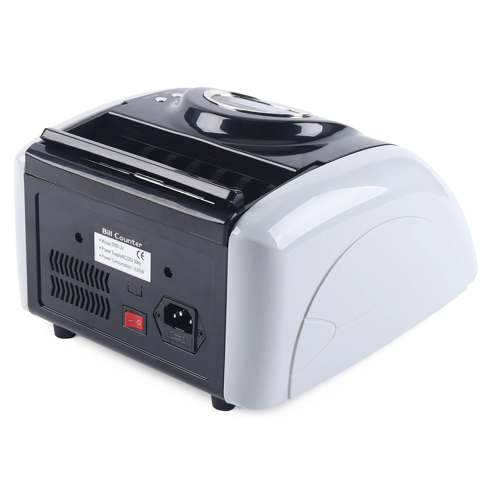 Portable Money Counter Machine, 900 Bills/Min Banknote Counter with UV Detection Counterfeit Bill Cash Currency Detection