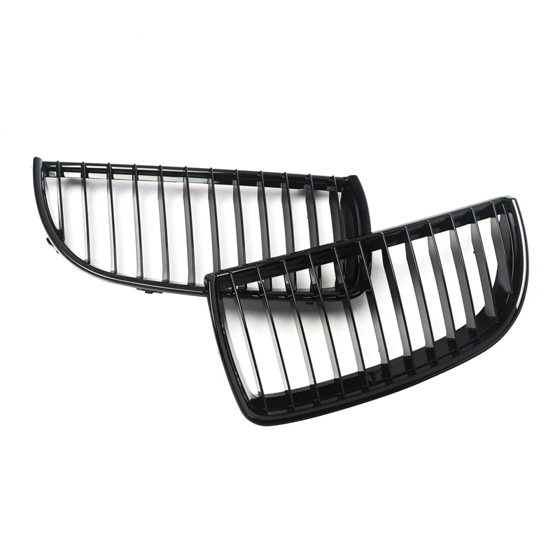 SAIQINGSP Gloss Black Front Kidney Grill Grille Bumper For BMW 3-Series E90 E91 2005-2008 CAR Accessories TOOLS