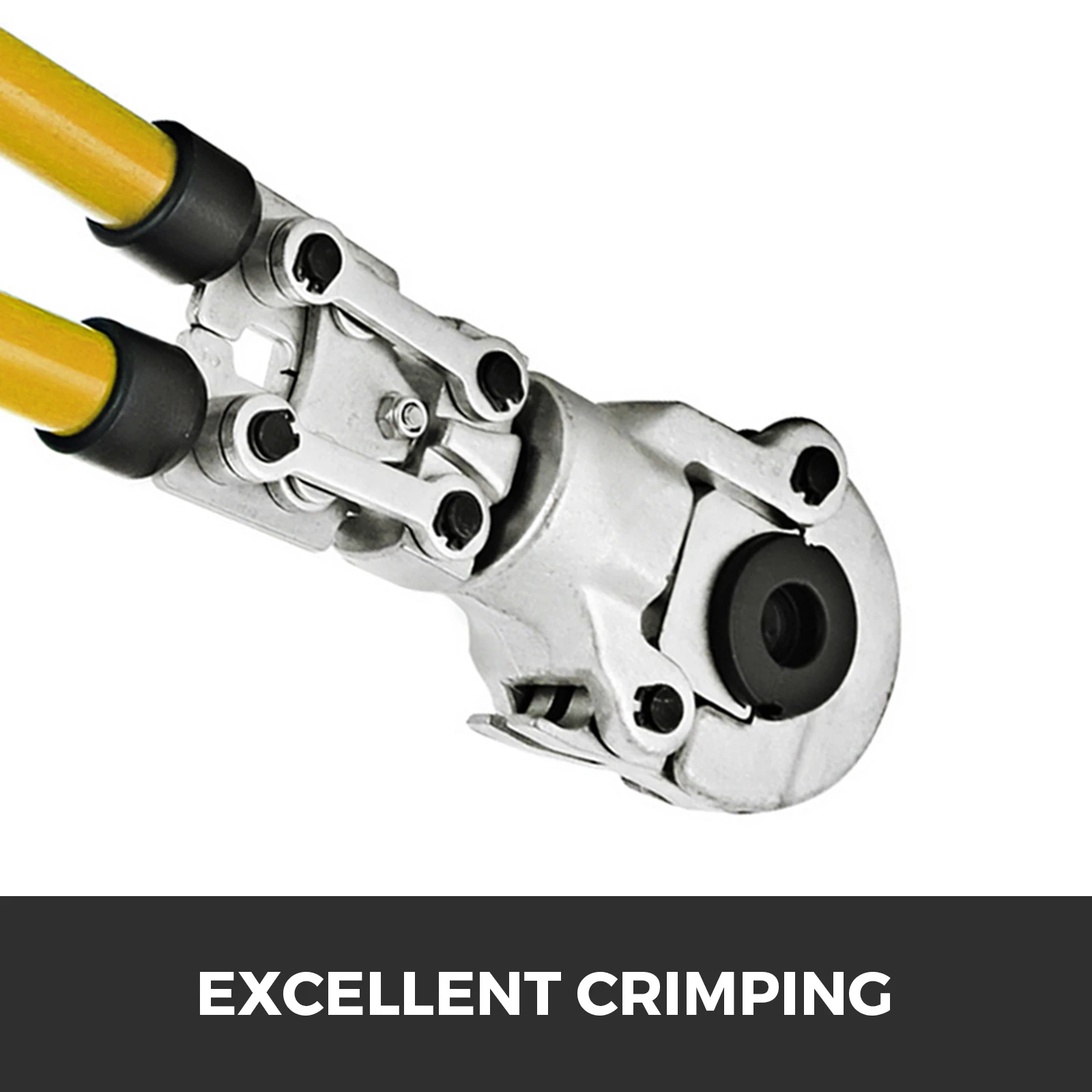 SucceBuy Plumbing Pipe Crimping Pliers Manual Crimper Tools with Torsion Spring & TH Jaws 16-32mm for PEX Aluminum Plastic Tube