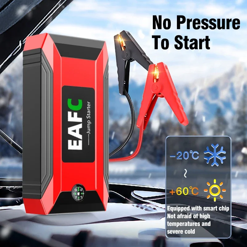 1200A Car Jump Starter Power Bank Portable Battery Booster Charger 12V Starting Device Diesel External Battery
