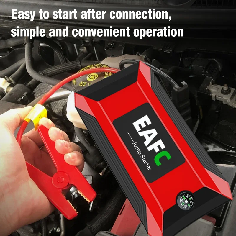 1200A Car Jump Starter Power Bank Portable Battery Booster Charger 12V Starting Device Diesel External Battery