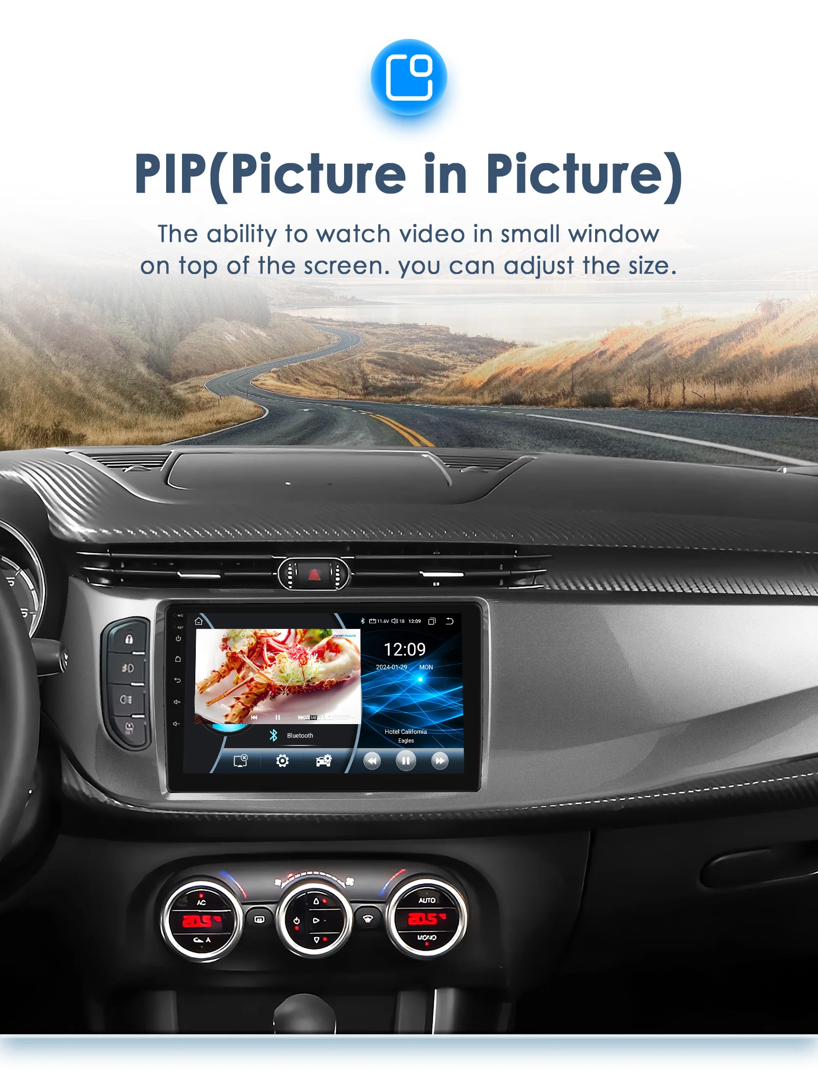 Hizpo 9inch Android Auto Car Radio for Alfa Romeo Giulietta 2015 - 2018 GPS RDS DSP 4G BT CarPlay UI8581 Intelligent Stystem